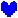 Coeur bleu foncé